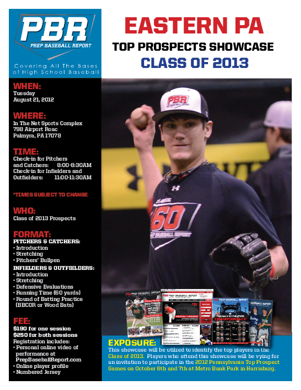 Eastern Pa Class of 2013 Top Prospect Showcase