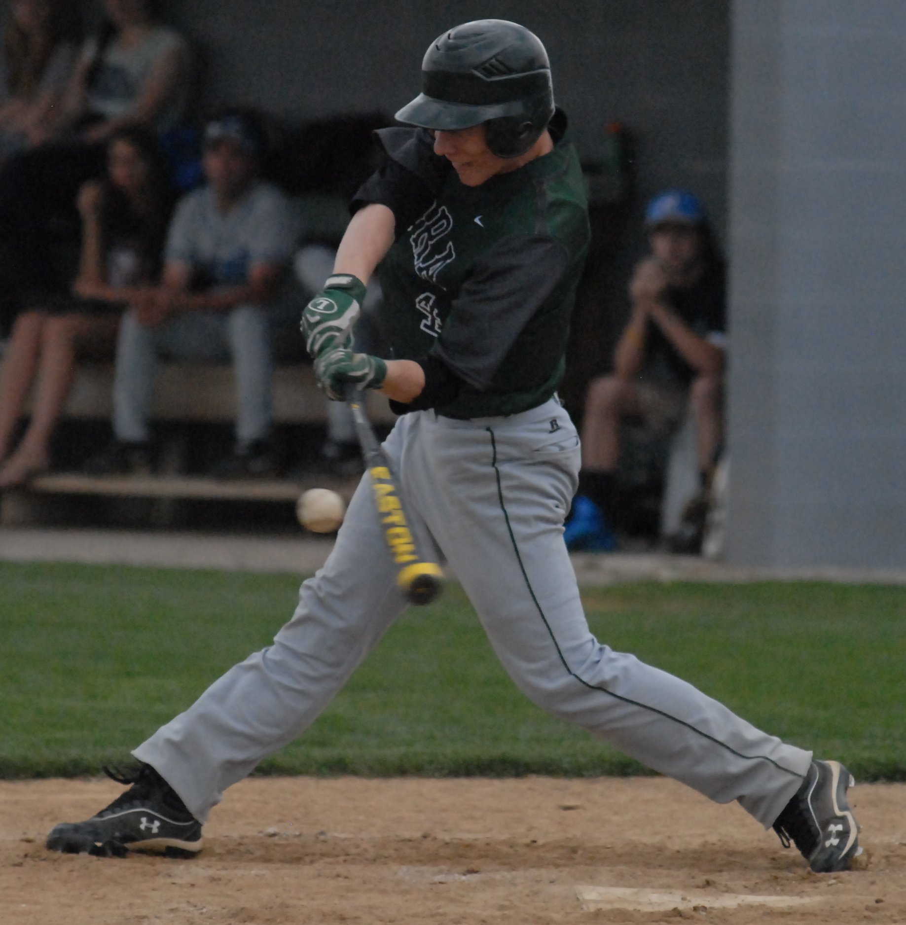 Derek Drewes (2014 SS) ripping an RBI single up the middle